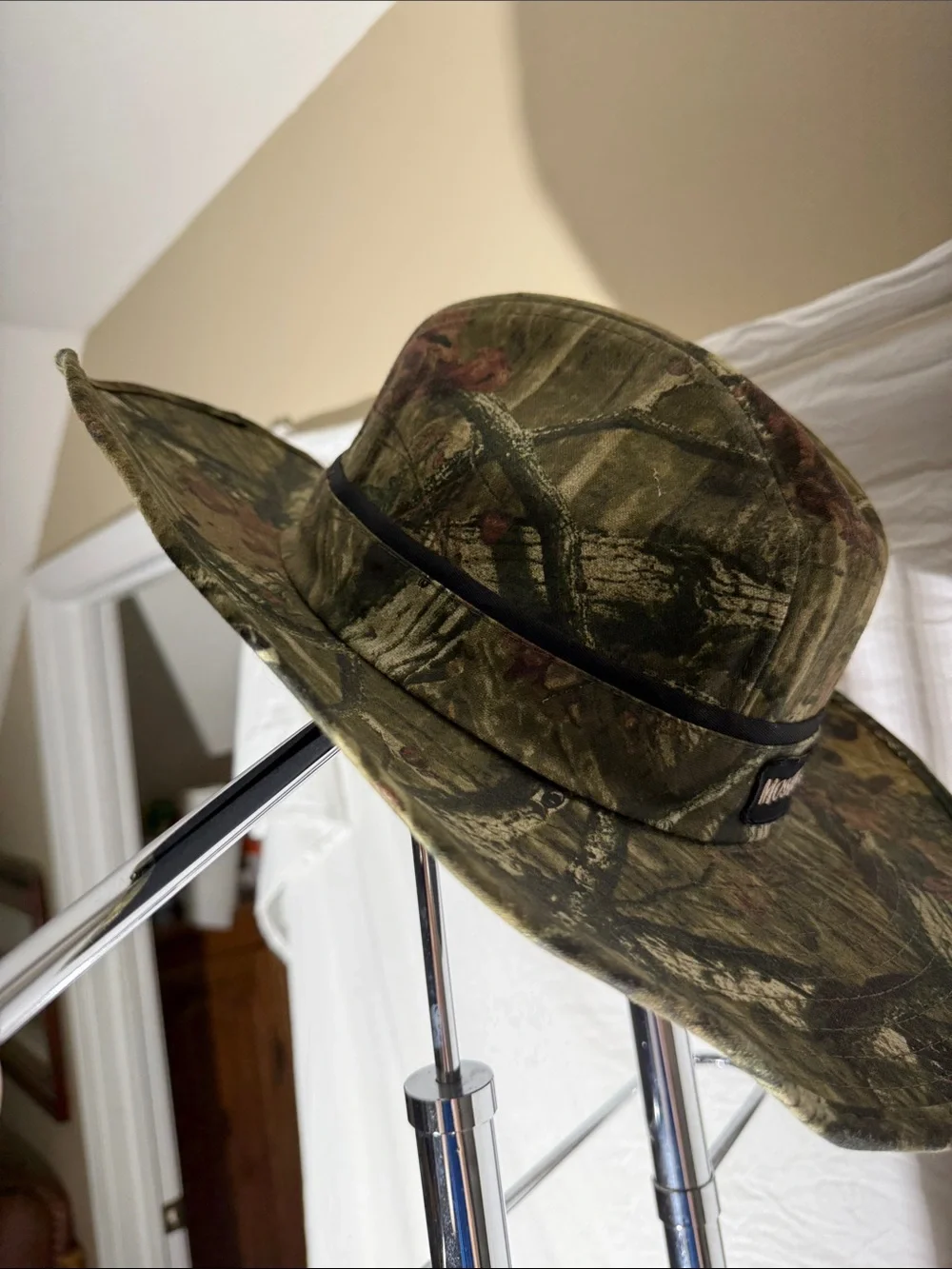 Mossy Oak Camouflage Safari Hat in Olive and Brown